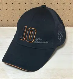 GIANTS 黒メッシュキャップ 番号10 Abe Shinnosuke 美品