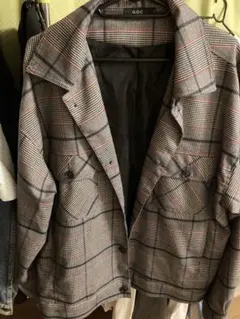 GOC チェックブルゾン