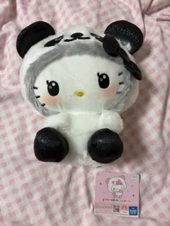 ハローキティ GIRA GIRA BIG ぬいぐるみ サンリオ パンダ
