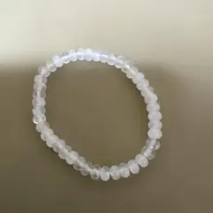クリスタルボタンカットブレスレット　8mm
