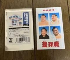 大相撲　証明写真風ステッカー 豊昇龍