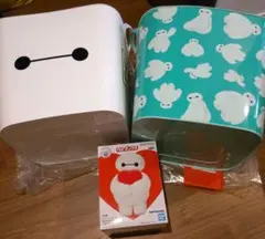 ベイマックスプラチナムザッカビックバケット２種とソフビフィギュアセット