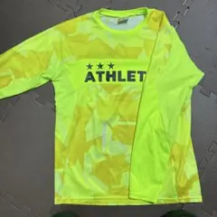 ATHLETA 蛍光イエロー シャツ 160