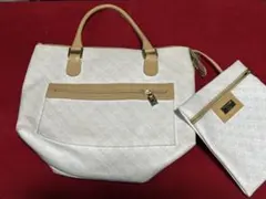 GHERARDINI ホワイト ハンドバッグ