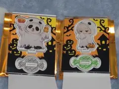 呪術廻戦 トレーディングアクリルスタンド ハロウィンver 狗巻棘＆パンダ