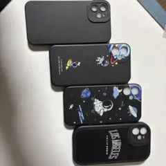 iPhone 12mini用ソフトケース4個セット