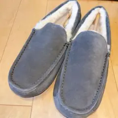UGG メンズ スリッポン グレー 28cm 箱付き