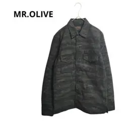 MR.OLIVE ミリタリージャケット 迷彩 ミリタリ一柄 サイズM 日本製のサムネイル