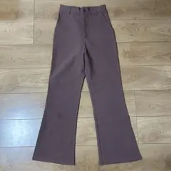 GRL グレイル 裾スリットフレアパンツ[k8378t]