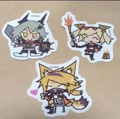 ゼンレスゾーンゼロ トレーディングステッカー 　カリュドーンの子３枚セット