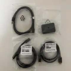 USB-C to C & HDMI to Mini HDMI ケーブルセット