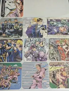 新品未使用★JOJOアートコースター　全48枚コンプリートセット ジョジョ アートコースター 全48種セット
