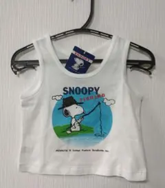 ★未使用★familiar★ファミリア★スヌーピー★タンクトップ★SNOOPY