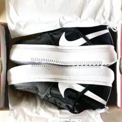 24.5 ナイキ　コートビジョンアルタ　ブラック　ホワイト　新品　未使用