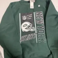 NFL アメフト　スウェット　緑　新品未使用