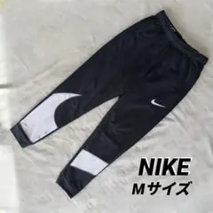 ■NIKE ナイキ ジョガーパンツ ブラック ホワイトパネルデザイン Mサイズ
