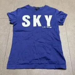 Pearly gates パーリーゲイツ　半袖　tシャツ　青　ブルー　0のサムネイル