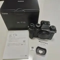 【美品】FUJIFILM X-T5 ボディ ブラック【保証書付き】のサムネイル