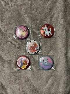 東京ディズニーリゾート 缶バッジコレクション 5個セット