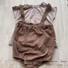 mimorand  Tシャツ&ロンパースセット　しまむら