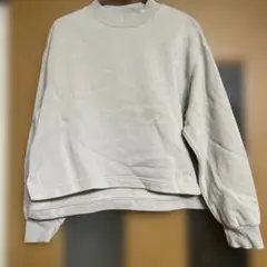 GU裏起毛グレー　スウェット