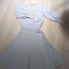 LAGUNAMOON ニットワンピース Sサイズ ライトグレー