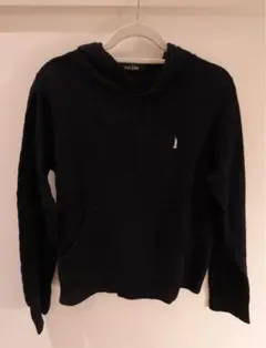 EAST BOY フード付き濃紺セーター