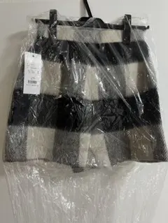 sheller シェリエ ブロックチェックウールキュロットのサムネイル