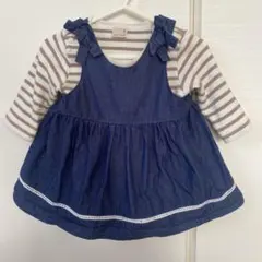 petit main 2着セット　70cm