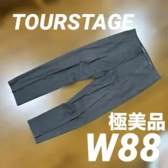 美品　TOURSTAGE ツアーステージ　秋冬　ゴルフパンツ　W88 GOLF