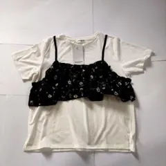 OLIVE des OLIVE フリル Tシャツ Mのサムネイル