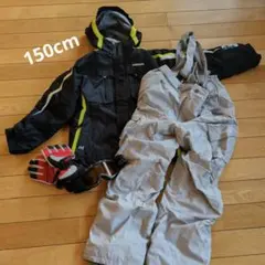 子供用スキーウェア 上下セット 小物セット