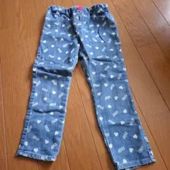 ANAP KIDS デニムパンツ ハート柄 100cmのサムネイル