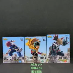 ヒロアカ　XrossLinkフィギュア　緑谷出久　爆豪勝己　轟焦凍