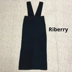 Riberry ピーチスキンタイトジャンパースカート