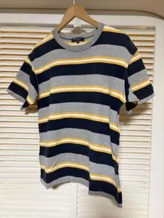 h*a様 値下げ❗️希少アーカイブコムデギャルソンオム ボーダーTシャツ S濃紺 値下げ❗️希少アーカイブコムデギャルソンオム ボーダーTシャツ S濃紺