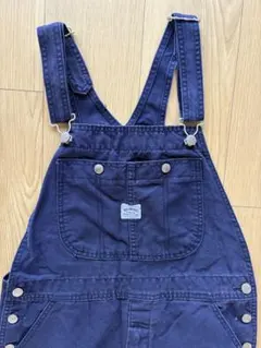 BIGJOHN ネイビー オーバーオールサロペットMサイズのサムネイル