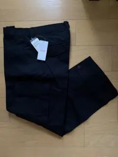 新品　BEAMS セミワイド カーゴパンツ ブラック　ワイドパンツのサムネイル