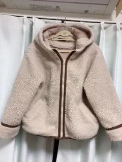 lovetoxic ボアジャケット sサイズ　ベージュ