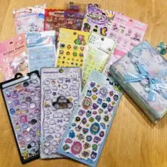 クーリア カミオジャパン クラックス バッグ型シール帳 ボンボンドロップシール