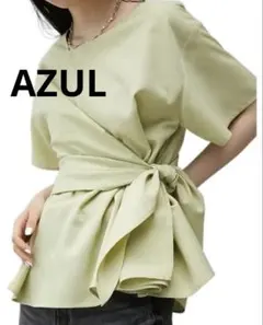 【お値下げ】美品AZUL by moussy 2WAYサイドタイブラウス