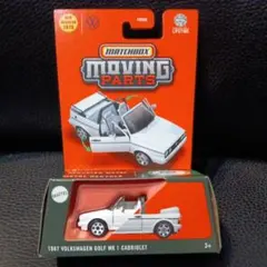 1987 ワーゲン ゴルフ MK1 カブリオレ マッチボックス ムービングパーツ