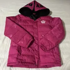 BABY DOLL フード付きピンク 中綿コート 150