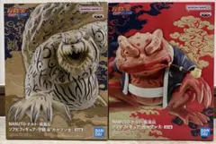 NARUTOナルト疾風伝　守鶴・ガマブン太　プライズフィギュア
