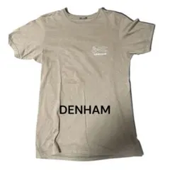 【正規品・美品】DENHAM 半袖Tシャツ カーキ 限定カラー 早い者勝ちのサムネイル