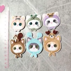 ☆お譲り☆ワッペン☆猫ちゃん(^^♪