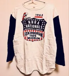 warehouse lot.4800 ベースボールTシャツ サイズLのサムネイル