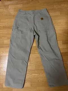 良品 カーハート ペインターパンツ デザート 32×30 DES ダブルニー