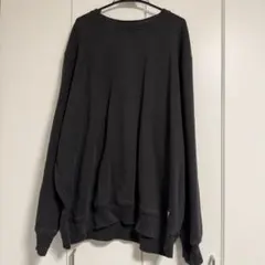 Carhartt ブラック スウェットシャツ オーバーサイズ