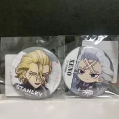 Dr.STONE 桜スクラッチ スタンリー ゼノ 缶バッジ 2個セットDMM - メルカリ